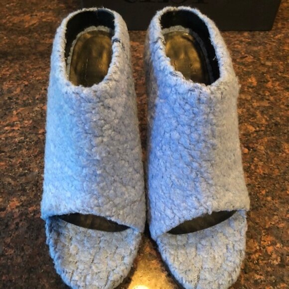 Tibi Leona Wool Mules - Picture 8 of 11